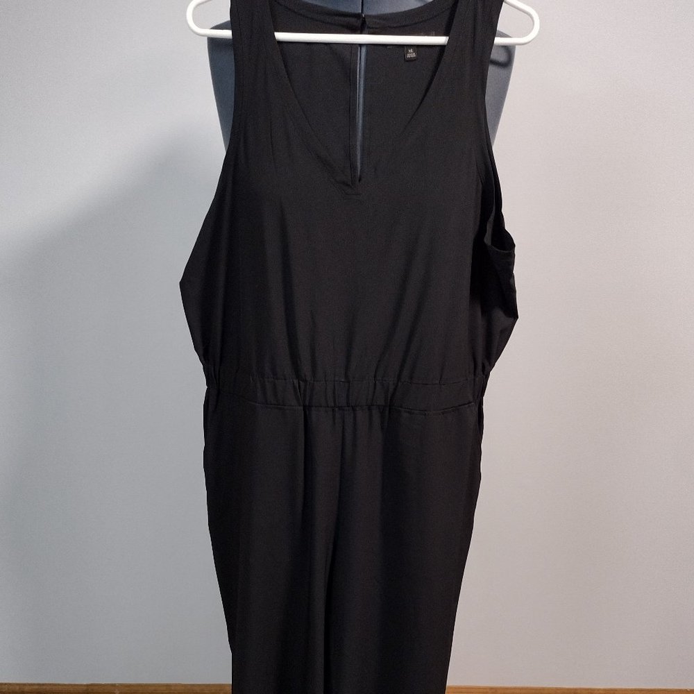 Banana Republic Black V-Neck Jumpsuit